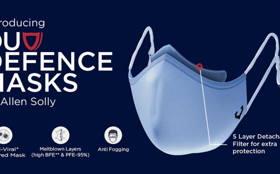 Allen Mask Allen Solly Introduces Duo Defence Mask - Stylello - Fashion ...
