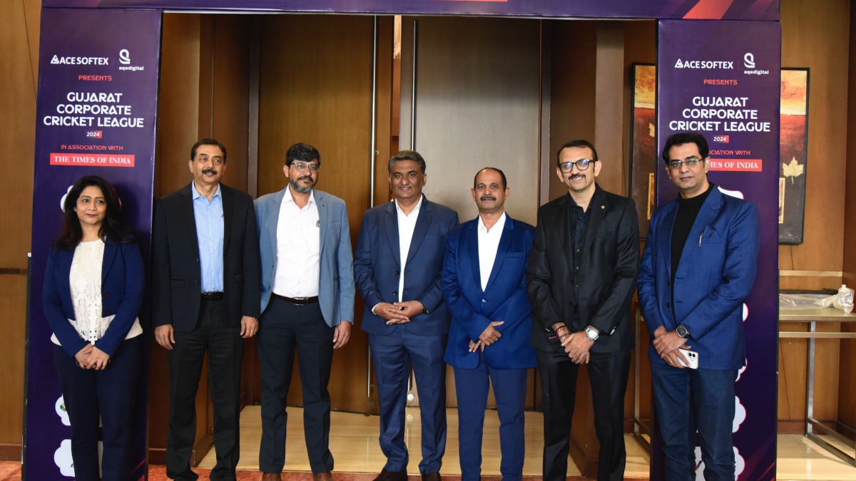 Ace Softex Kicks Off the Gujarat Corporate Cricket League in style